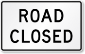 Buckeye Road Closed