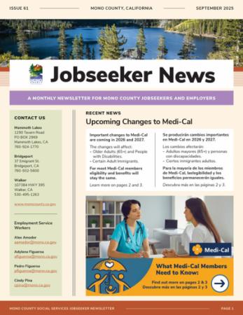 Jobseeker News September Cover